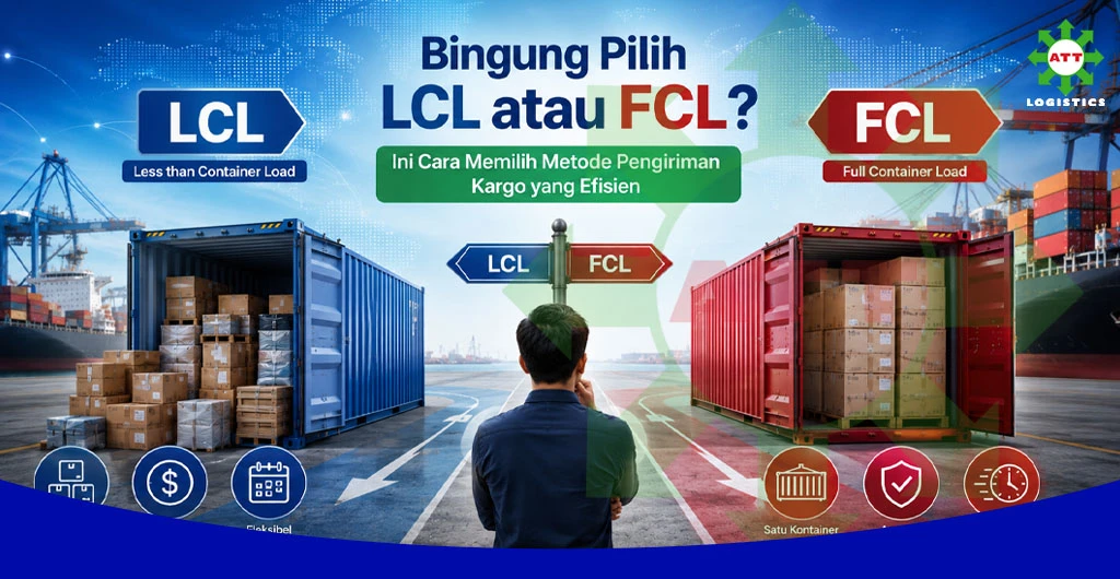 Bingung Pilih LCL atau FCL? Ini Cara Memilih Metode Pengiriman Kargo yang Efisien 