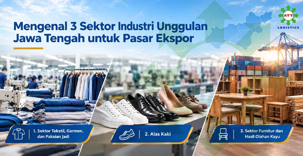 Mengenal 3 Sektor Industri Unggulan Jawa Tengah untuk Pasar Ekspor